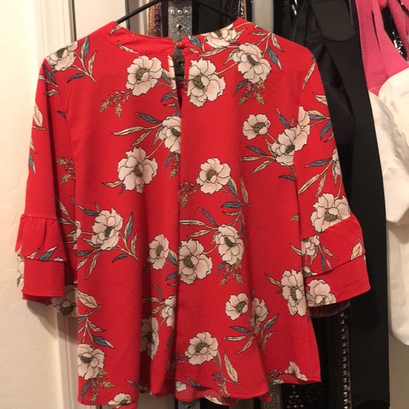 Red blouse - Picture 2 of 2